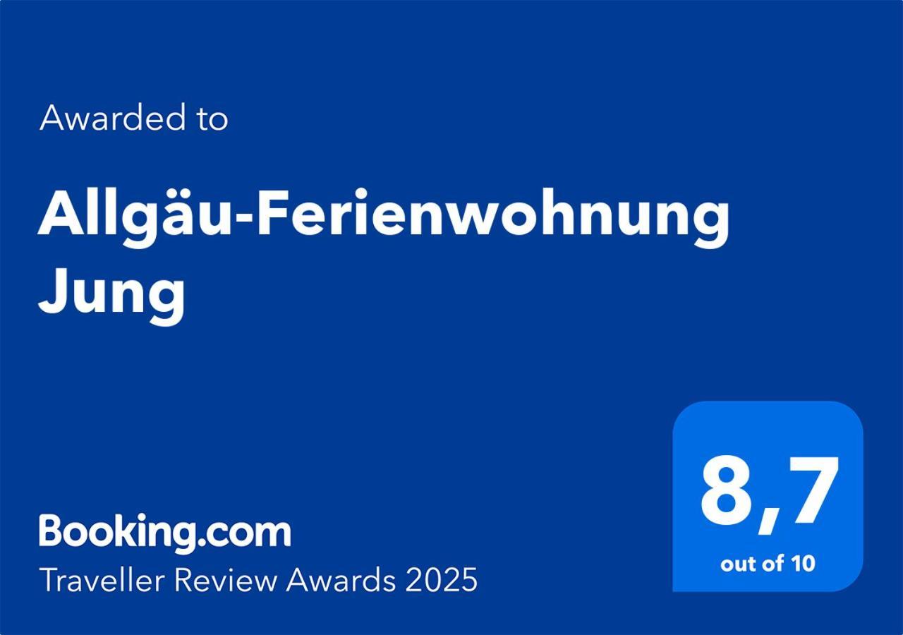 Allgaeu-Ferienwohnung Jung Fischen im Allgaeu Exterior foto